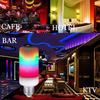 LED Ranibow Light E27 E14 B22 Flame Effect Bulb Lamps 3W 5W 7W AC 85-265V Home Decor