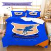 Alkarama SC Pattern Bedding Set Quilt Cover Pillowcase Home Decor Gift (1 * duvet cover + 2 * pillowcase, without core)