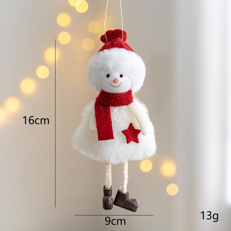 New Pretty Christmas Angel Doll Ornaments Merry Christmas Decorations For Home Garland Christmas Trees Home Festival Decorative