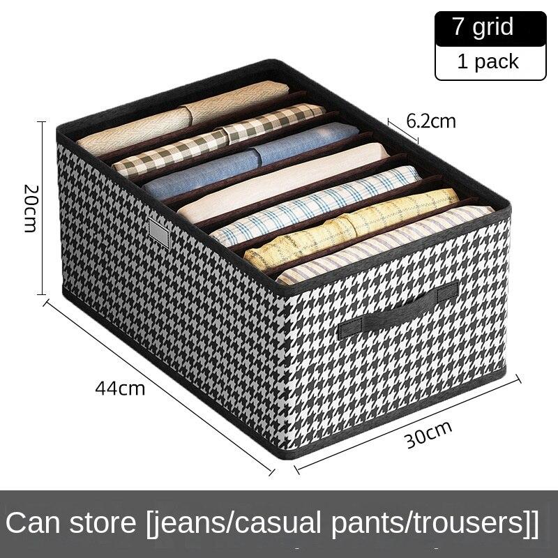 PP Board Брюки Для Хранения Артефактов Общежитие Складной Свитер Джинсы Сортировочная Коробка Шкаф Многослойная Коробка Для Хранения Одежды