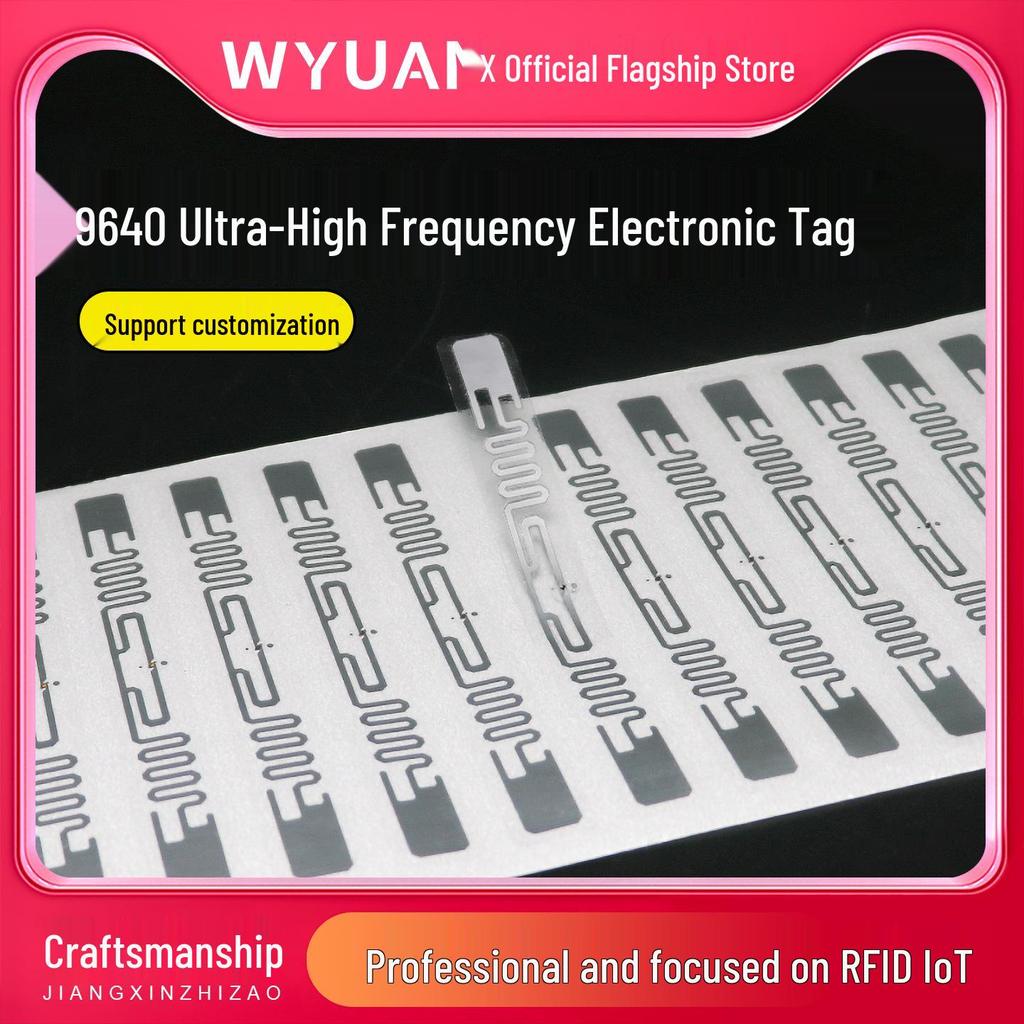 Ультравысокочастотная RFID-метка 9640 - 915M Дальнего действия Чип 6C Клейкая Умная метка