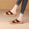 Flat-bottomed comfortable soft-soled non-slip slippers for women to wear outside summer new casual fashion versatile sandals