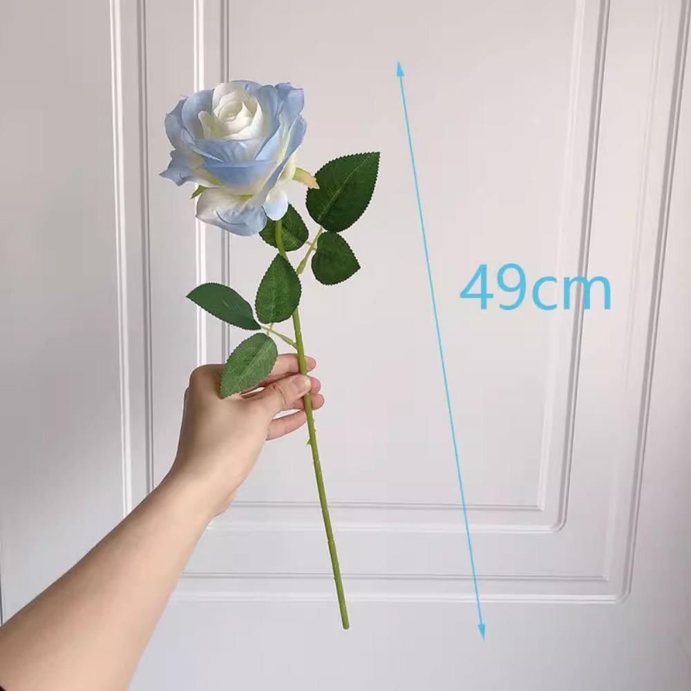3/5 шт. Букет искусственных цветов Тюльпан Роза для DIY Декора Дома Комнаты Стола Венок Подарочная Коробка Скрапбукинг Свадебный Рождественский Декор