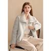 Betu Women's Winter Faux Fur Fleece Jacket