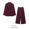 Kaslead New Women Clothes Western Style Loose Blazer Outerwear Trousers 2010738 2180403