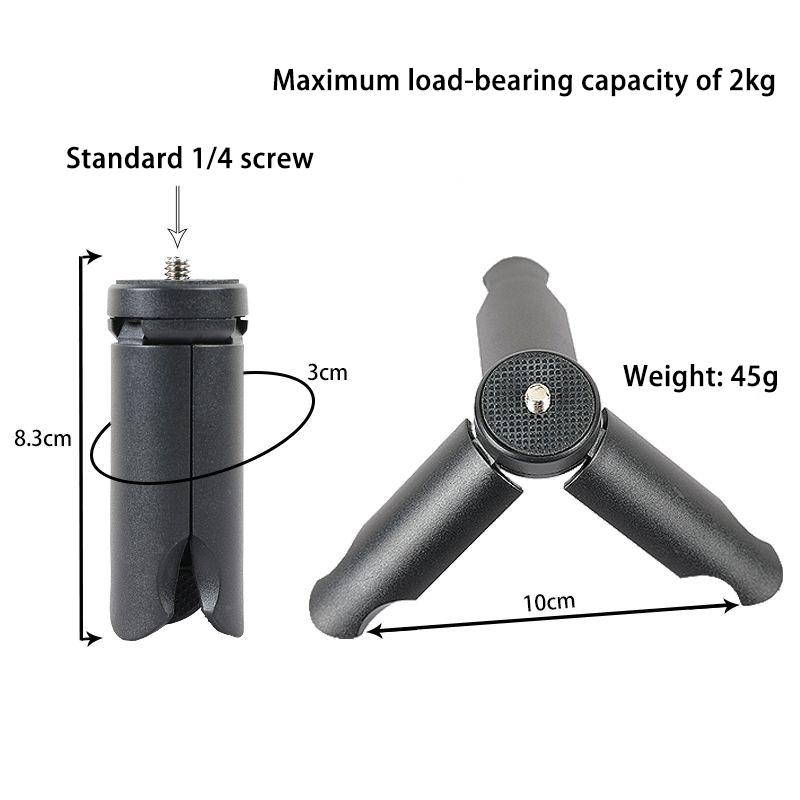 Mini Tripod for DJI Pocket 2 3 GoPro Action 2 4 Camera for DJI Pocket 2 3 Osmo Mobile 6/5/4/3/2 Stabilizer Gimbal Desktop Tripod