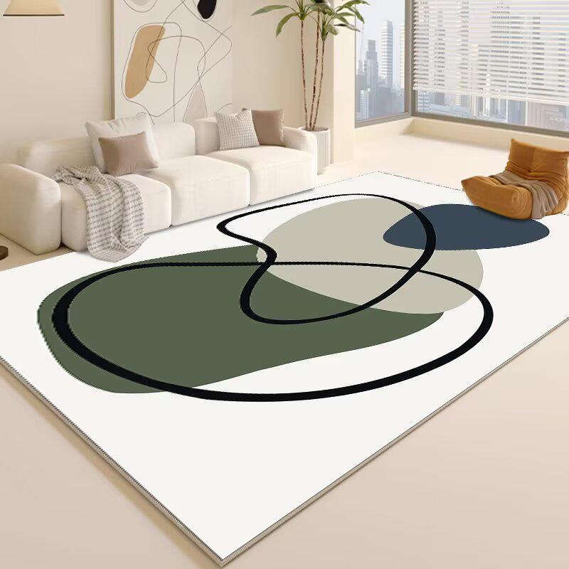 Simple Style Carpet for Living Room Abstract Decoration Large Carpets Non-slip Children's Bedroom Rug 200x300cm Coffee Table Mat