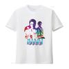 Miami Vice Crockett and Tubbs Мужская официальная классическая футболка из телешоу Белая винтажная стираная Топ для повседневной носки Дышащий
