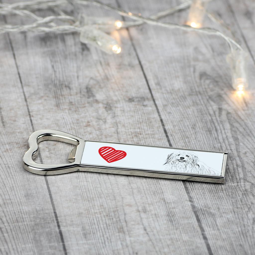 Coton De Tulear - Otwieracz Do Butelek Z Psem, Personalizowany Otwieracz Na Lodówkę, Wyjątkowy Upominek Dla Mężczyzny Marki Art-Dog