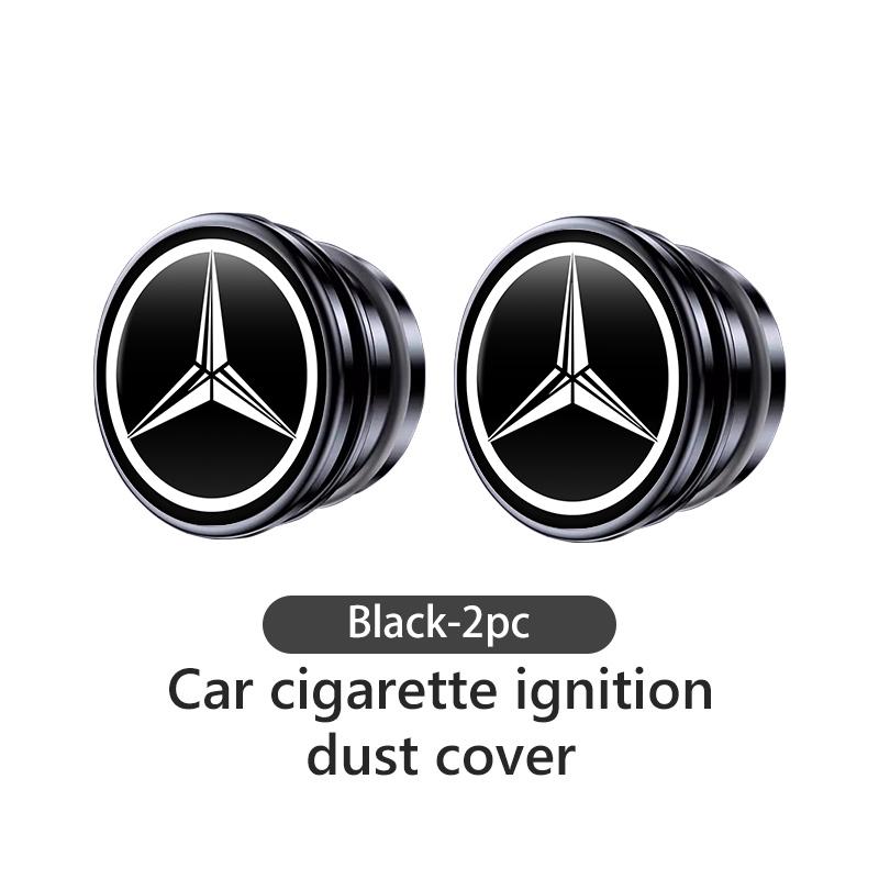 WLX4 For Mercedes Benz Car Cigarette Lighter Cover DustProof Decoration Cap W202 W212 W126 W140 W168 W177 CLS GLE GLC GLS CLA