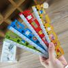 1 Piece Lytwtw's Cute Colors Train Straight Ruler Kawaii Tools Stationery Cartoon Drawing Gift Office School Measuring