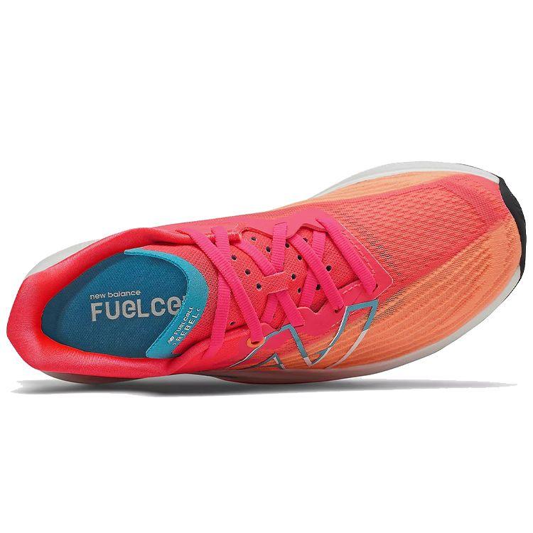 New Balance FuelCell Rebel v2 Citrus Punch Vivid Coral Женские кроссовки Оранжевые WFCXLM2