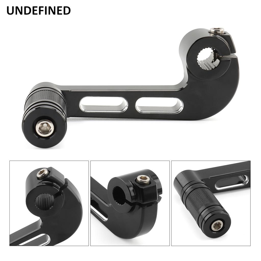 Motorcycle Aluminum Heel Toe Shift Lever W/ Shifter Foot Pegs for Harley Sportsters 883 1200 XL w/ Mid Controls 2004-2022