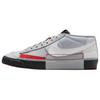 Blazer Low Pro Club Wolf Grey University Red Мужские кроссовки Pure-Platinum Summit-White FJ3694-002