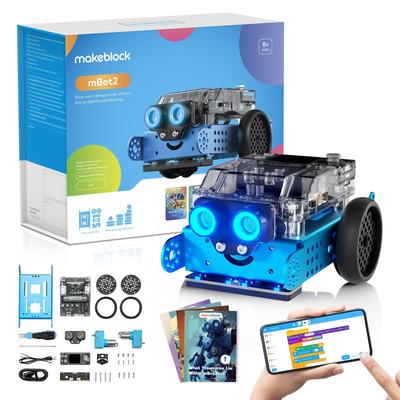 Makeblock mBot2 Программирование робота Кодирование робота для детей Scratch Python Обучение ИИ Робот с поддержкой программирования WiFi IoT Технология ИИ Обучение