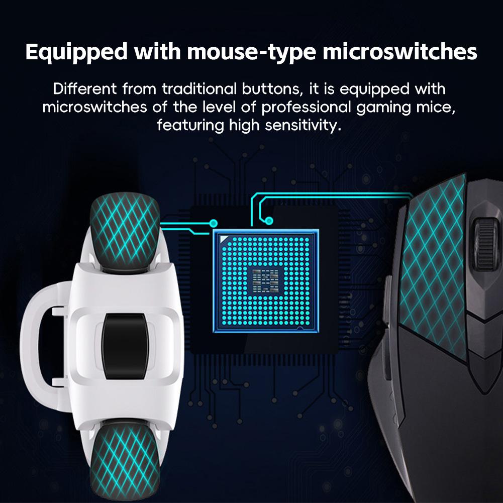 1 пара триггеров для мобильных игр Stimulus Battlefield Gen 2/3 Контроллер Металлические кнопки для стрельбы для игр на телефоне