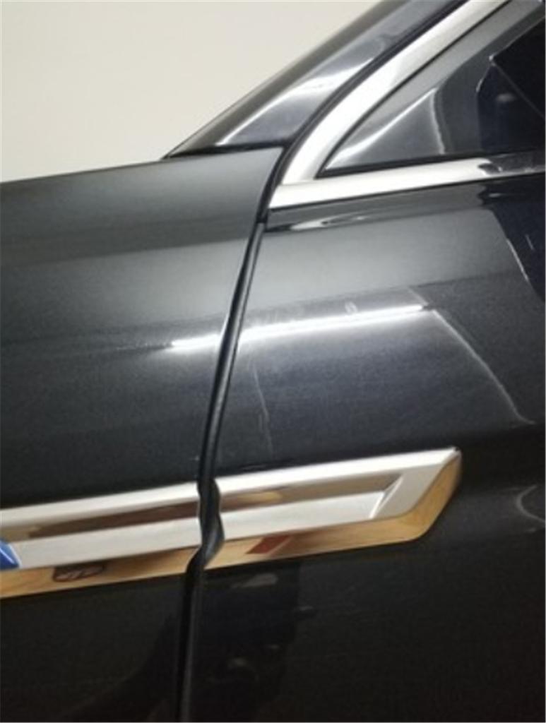 2pcs 90cm Car Styling A Pillar Seal Strip Black Rubber Weatherstrip Waterproof