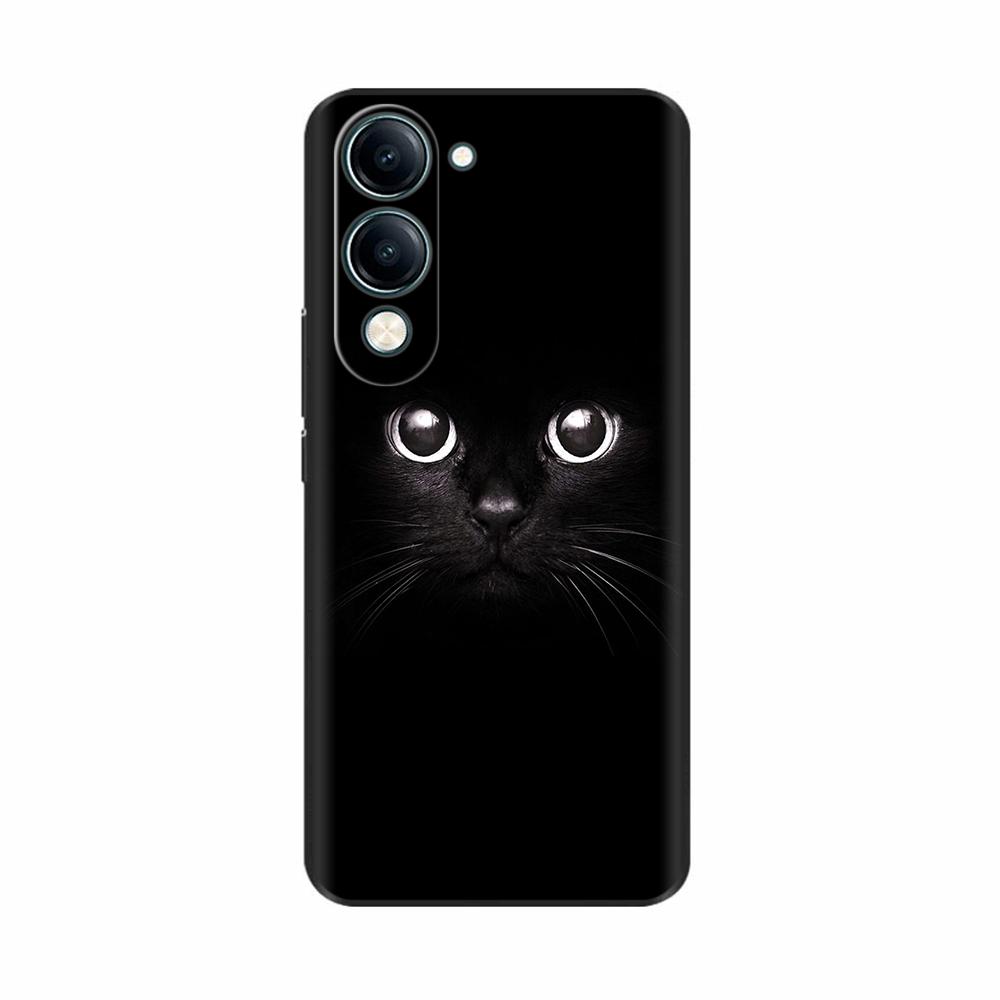 Чехол для Vivo Y19 1915 Мягкий ТПУ Роскошный Милый Силиконовый Чехол Бампер Задняя Крышка Телефона Coque Для Vivo Y19s 2025 Чехлы V2419 Fundas