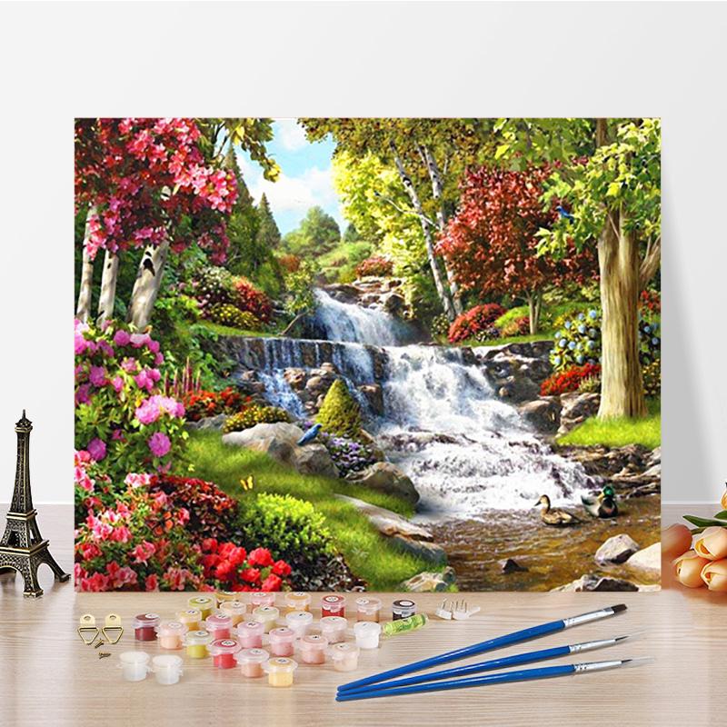 Искусство DIY Картина по номерам Цифровая картина маслом Алмазная картина Картина маслом Домашний декор Хобби Живопись по номерам