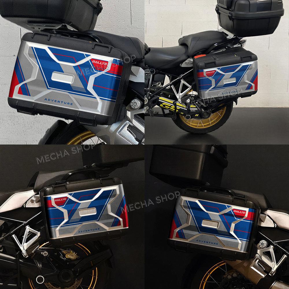 Для R1200GS R 1250 GS Rallye R1250GS 2004-2024 Мотоцикла Vario Case Наклейка Боковые Кофры Ящики Чемоданы Защитные Наклейки