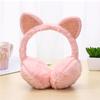 Girls Outdoor Earmuff Fluffy Earflap Cat Ears Winter Warm Earmuffs Ear Warmers for Cold Weather