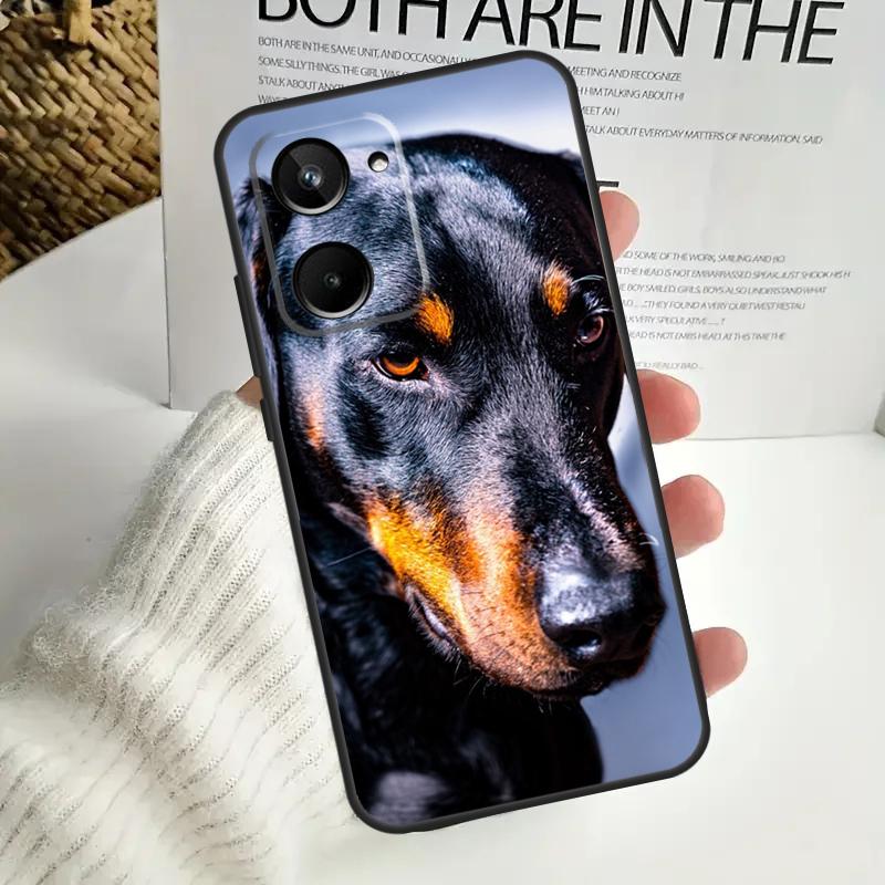 Чехол для телефона Doberman Dog для Realme GT Neo 5 GT5 9 10 11 12 Pro Plus C30 C31 C33 C35 C25s C21Y C51 C55 C67 C53