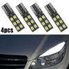 Car LED Lights Auto 4Pcs 6000K White Error Free Eyebrow DC12V Lamp Bulbs
