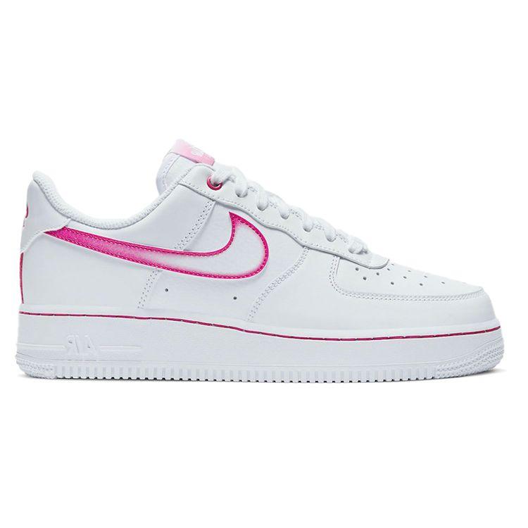 Nike Air Force 1 Low Airbrush Розовые женские кроссовки с градиентом Белые DD9683-100