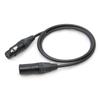 ONKODO XLR Микрофонный Кабель NEUTRIK Золотой 1м Черный