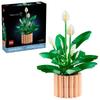 LEGO Botanicals Peace Lily Model Kit 474 Pieces White