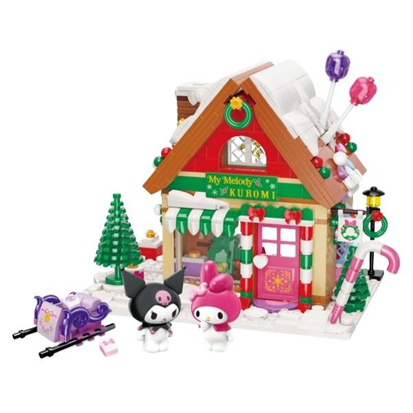 Sanrio Christmas House Block Set, Mixed Color