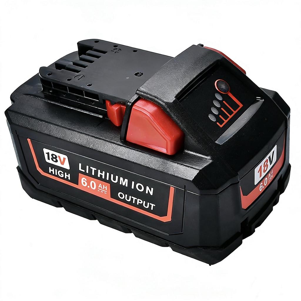 Совместим с высокоемким литий-ионным аккумулятором Milwaukee M18 18V с ячейками 21700 для электроинструмента
