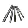 6-Piece Hand Tap Threading Tool Set with T-Handle Wrench, M6-M12 High Hardness Straight Flute