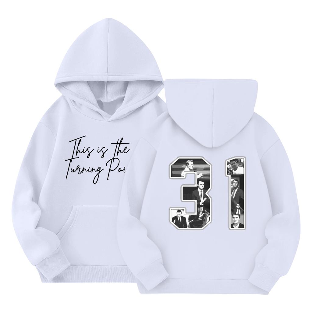 Children's Fashion Hooded Long Sleeved Printed Casual Pullover Sweatshirt Top