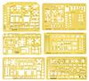Traceease 6 Pieces, House Plan- Interior Design & Furniture Templates For Kitchen Bed Bath- Drafting Tools- Architecture
