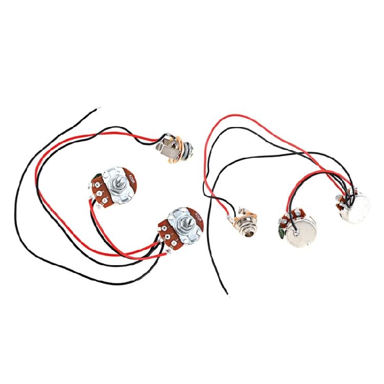 Bass Wiring Harness Set for Precision Electric Bass Parts Bass Preamp Circuit
