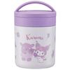 Skater Antibacterial Insulated Soup Jar Soup Pot 300ml Kuromi Flower Wreath Sanrio LJFC3AG-A