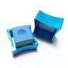 Magnetic Pool Cue Chalk Holder 3 Sections Aluminum Alloy Portable Square Snooker Chalk