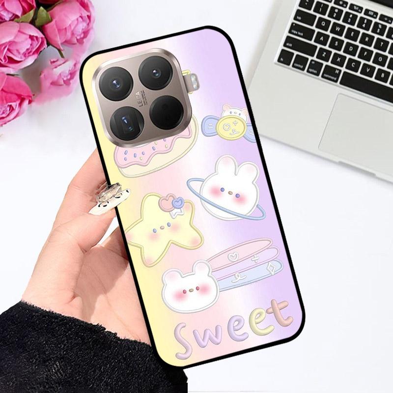 Чехол для Xiaomi 15T Pro Модный силиконовый мягкий TPU чехол для телефона с мультяшным принтом Для Xiaomi 15 T Pro Чехлы 15TPro Противоударные Fundas