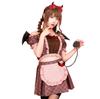 Костюм для косплея Clearstone Bitter Succubus на Хэллоуин, женский, коричневый