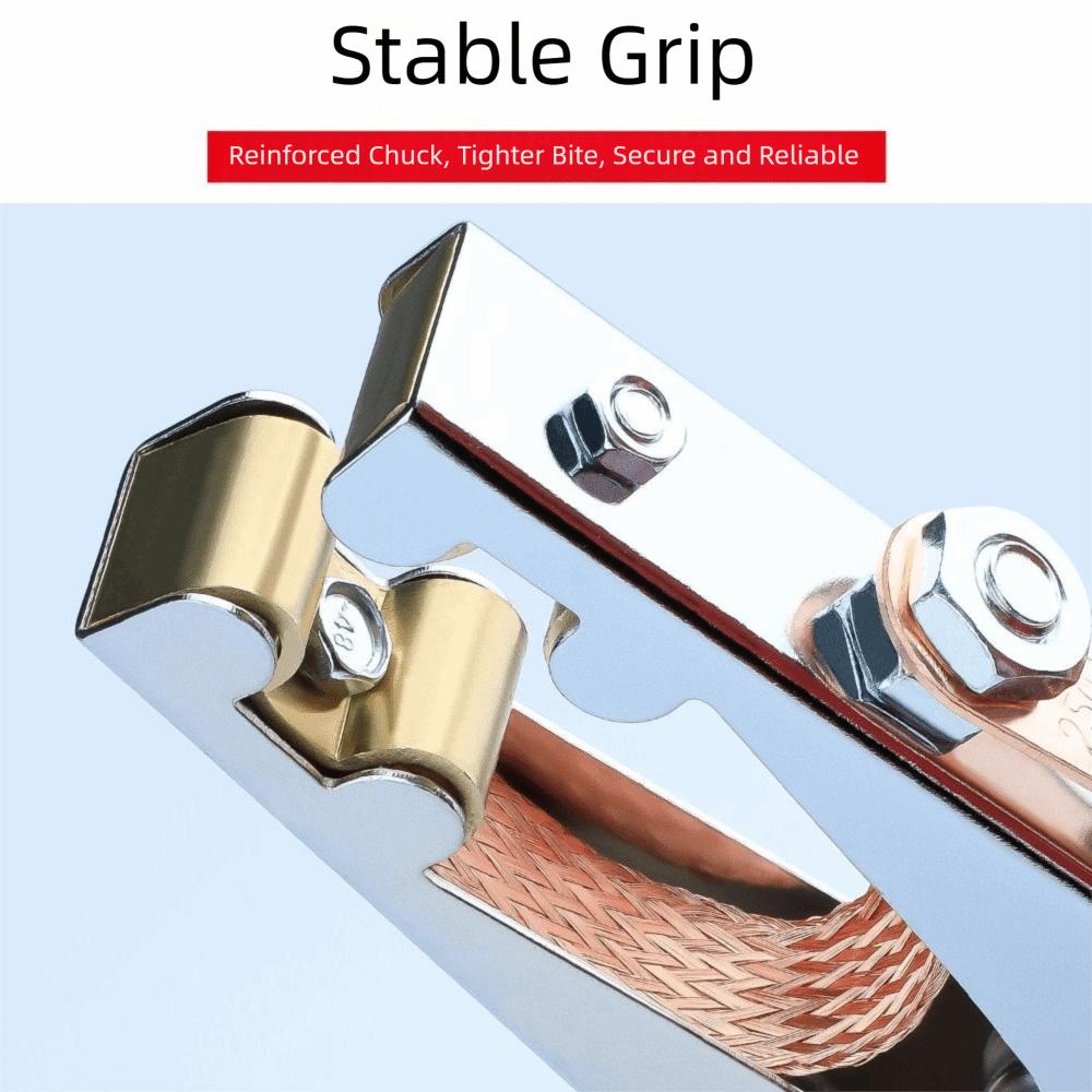 Heavy Duty Welding Grounding Clamp Manual Welder Grounding Connector Earth Ground Clip TIG Welder