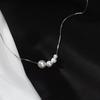 Pearl Necklace for Women with Light Luxury Niche Design High-end and Simple Ins Cold Style Fashionable Temperament Versatile Collarbone Chain