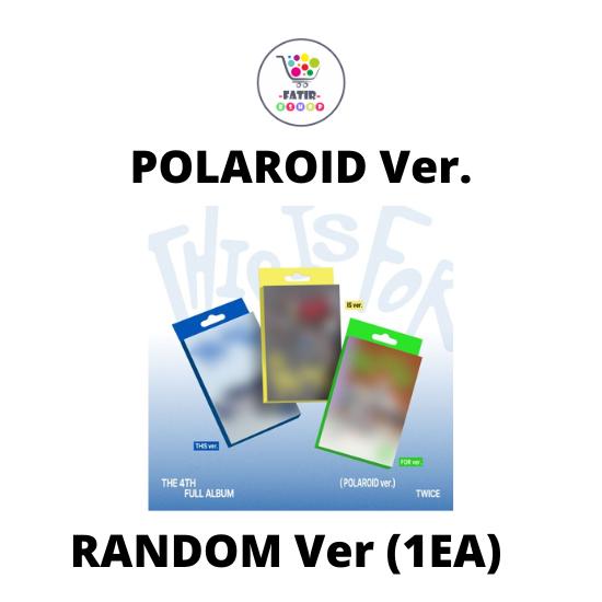 ПОЛАРОИД Версия TWICE 4-й ПОЛНЫЙ АЛЬБОМ ЭТО ДЛЯ