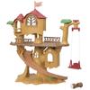 Sylvanian Families Семейный поход Дом на дереве в ST Mark Сертификация 3 года и старше Игрушечный кукольный домик Sylvanian Families EPOCH [Dokidoki