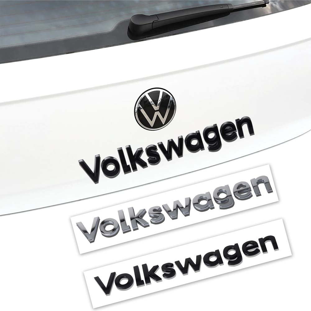Для VOLKSWAGEN VW 1 шт. 3D ABS Для Volkswagen VW Буквенный Значок Стиль Автомобиля Задний Багажник Значок Кузова Декоративная Наклейка Авто Модификация