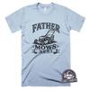 Father Mows Lawn Mowing T-Shirt, Funny Yard Work Humor Tee