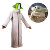 New American Tv Series the Mandalorian Baby Yoda Cosplay Costume Saint Weida Halloween Cosplay Stage Costume