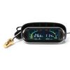 Digital LCD 2 in 1 Gauge Water Temp+Voltage Gauge Water Temperature Meter With Flashing Alarm Voltmeter For Car Truck Vehicle