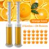 2pcs Toilet Cleaner Gel Deodorant Toilet Gel Air Freshener Aromatic Flower Detergent Bathroom Fragrance Household Cleaning