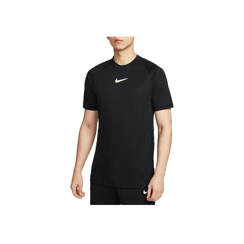 Nike Dri-Fit Academy Удобная Стильная Мягкая Универсальная Футболка с Коротким Рукавом для Футбола Мужская Черная HJ4244-010